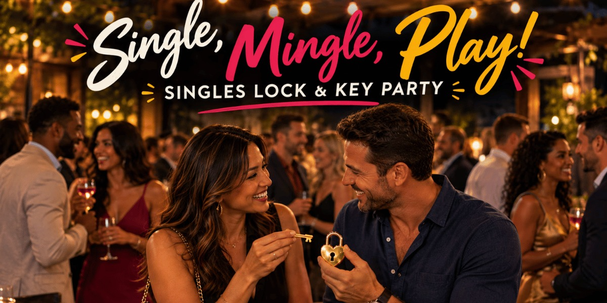 Single, Mingle, Play! Lock & Key Party | Burlington Singles Party