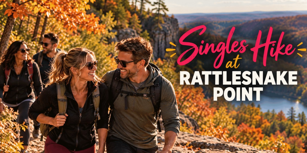 Singles Hike at Rattlesnake Point