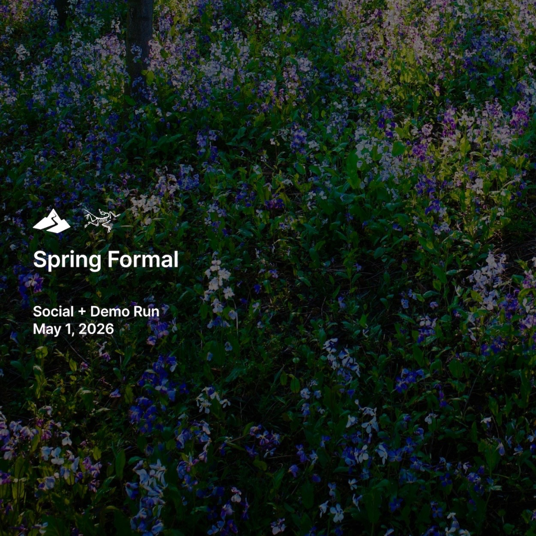 RunUphill & Arc'teryx "Spring Formal"