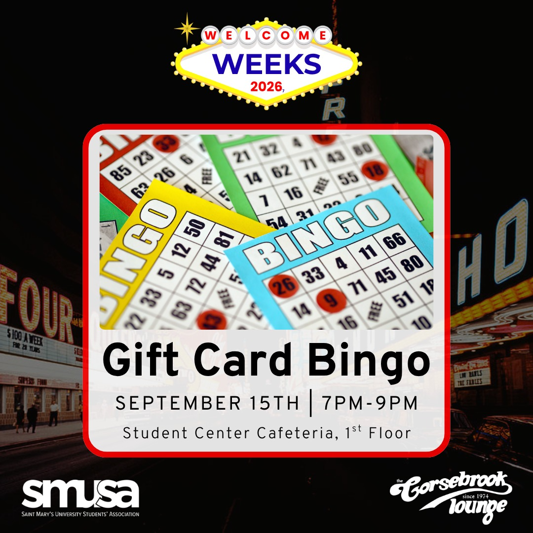 SMUSA Gift Card Bingo