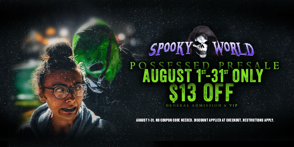 2026 Spooky World: Possessed Presale