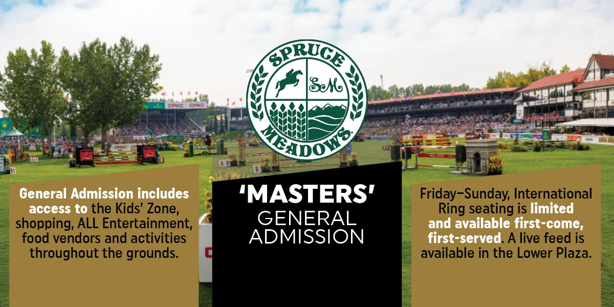 'Masters' General Admission