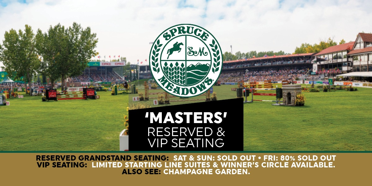 'Masters' Reserved & VIP Seating