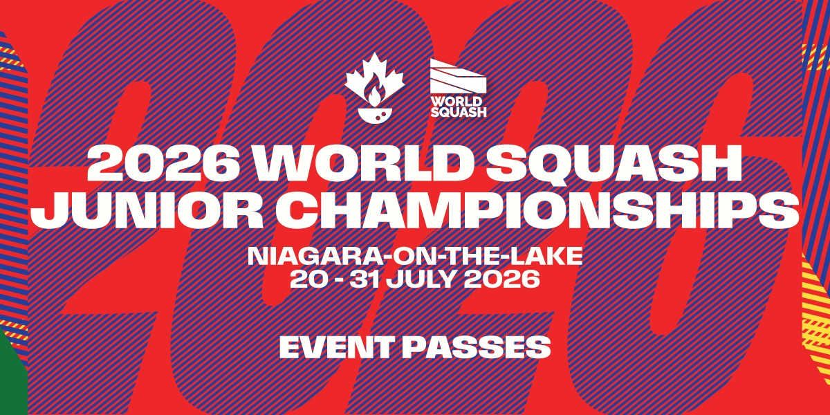 2026 World Squash Junior Championships - Event Packages