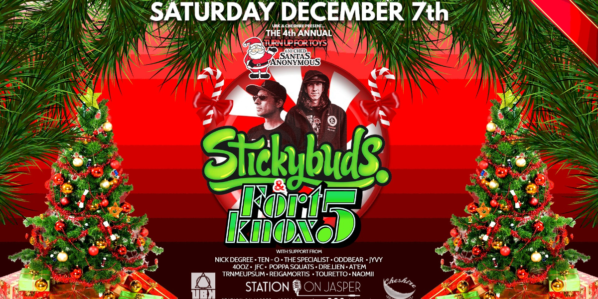 STICKYBUDS & FORT KNOX 5 - Turn Up For Toys