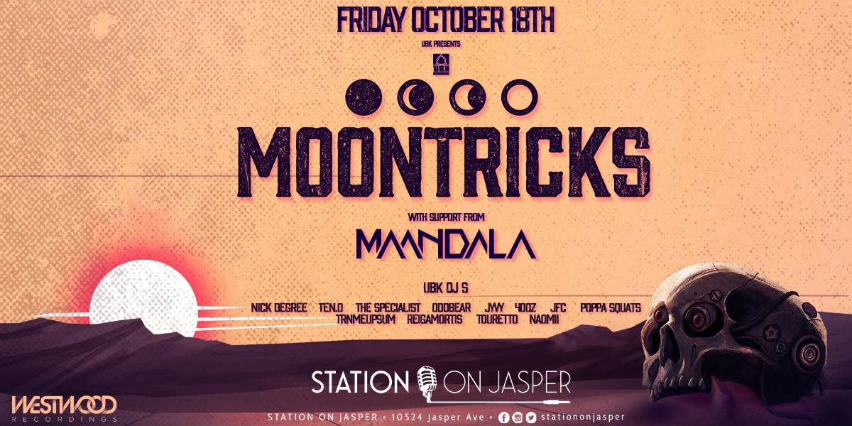 MOONTRICKS w/ support from Maandala