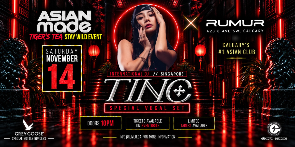 Rumur Presents: TINC Debut in Calgary!