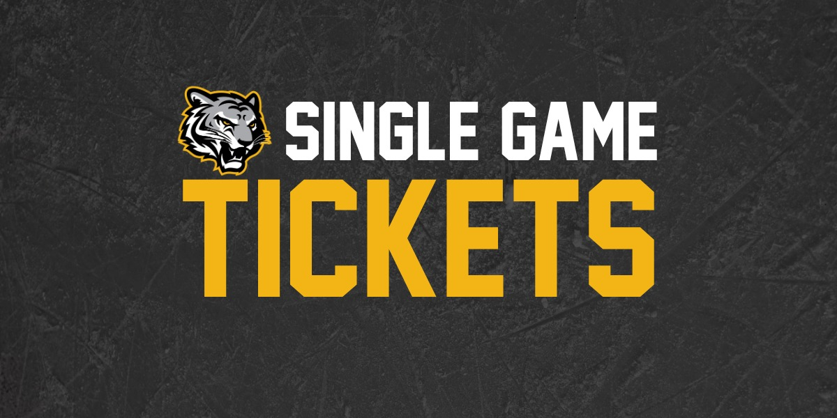 2026-27 Stoney Creek Tigers: Single Game Tickets