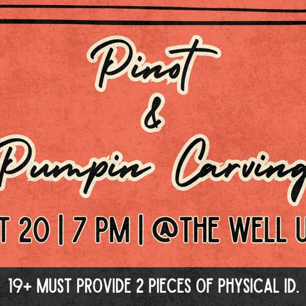 Pinot & Pumkin Carving (19+)