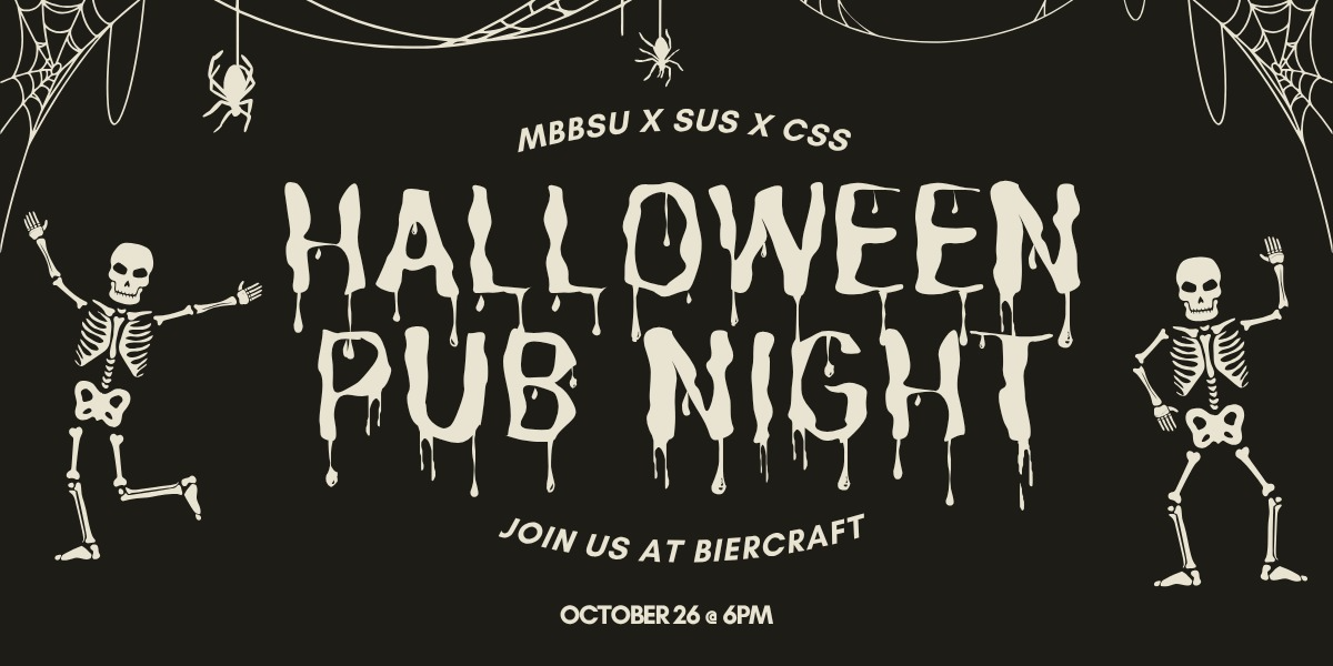 Halloween Pub Social - MBBSUxSUSxCSS Halloween Pub Social - MBBSUxSUSxCSS