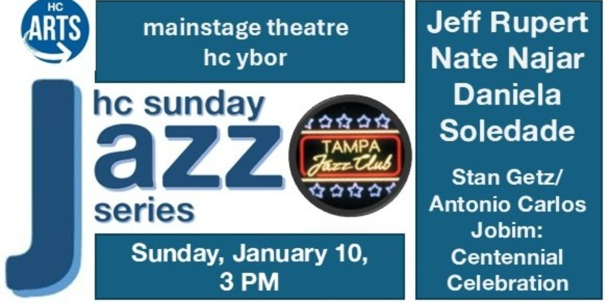 Jeff Rupert, Nate Najar, Daniela Soledade - Getz/Jobim Centennial Celebration