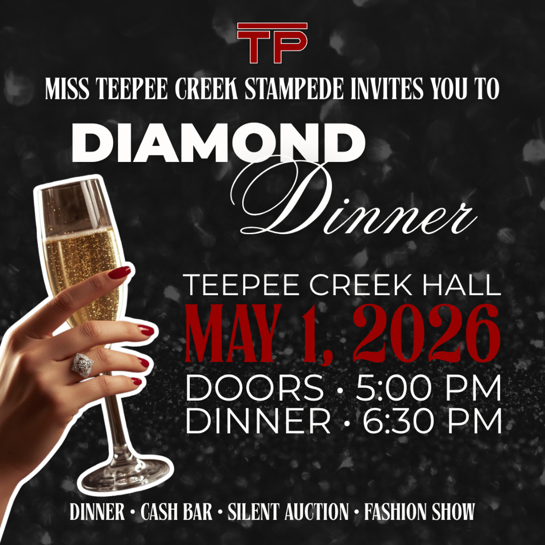 Miss Teepee Creek Stampede Diamond Dinner