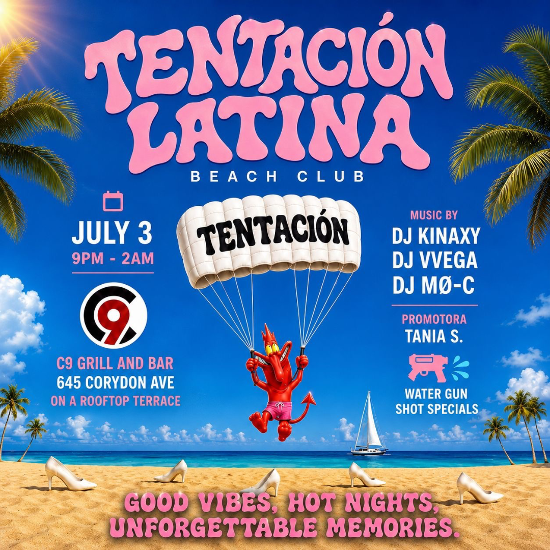 Tentación Latina: Beach club