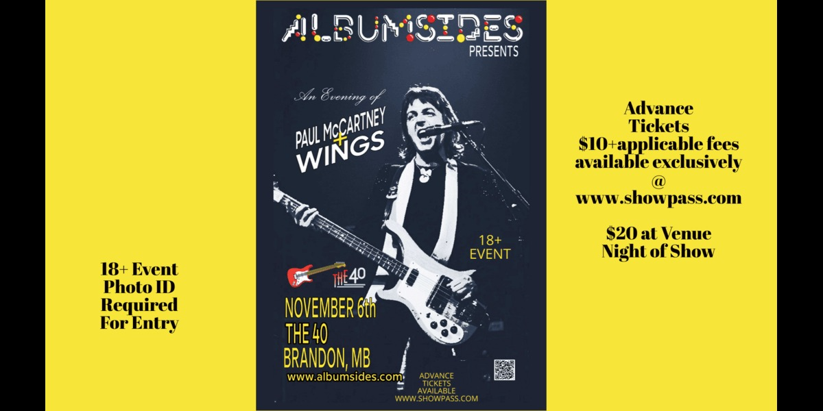 Albumsides Presents: An Evening of Paul McCartney & Wings
