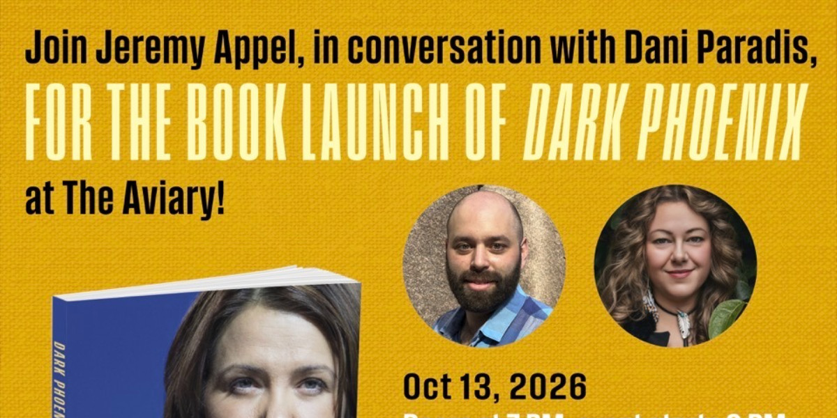 Jeremy Appel 'Dark Phoenix' Book Launch @ The Aviary!