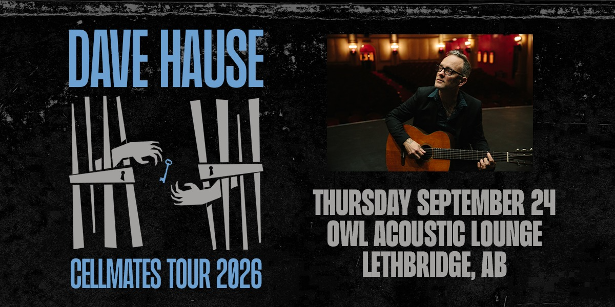 Dave Hause at The Owl event artwork from Showpass