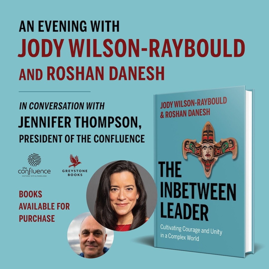 Book Tour: An Evening with Jody Wilson-Raybould and Roshan Danesh