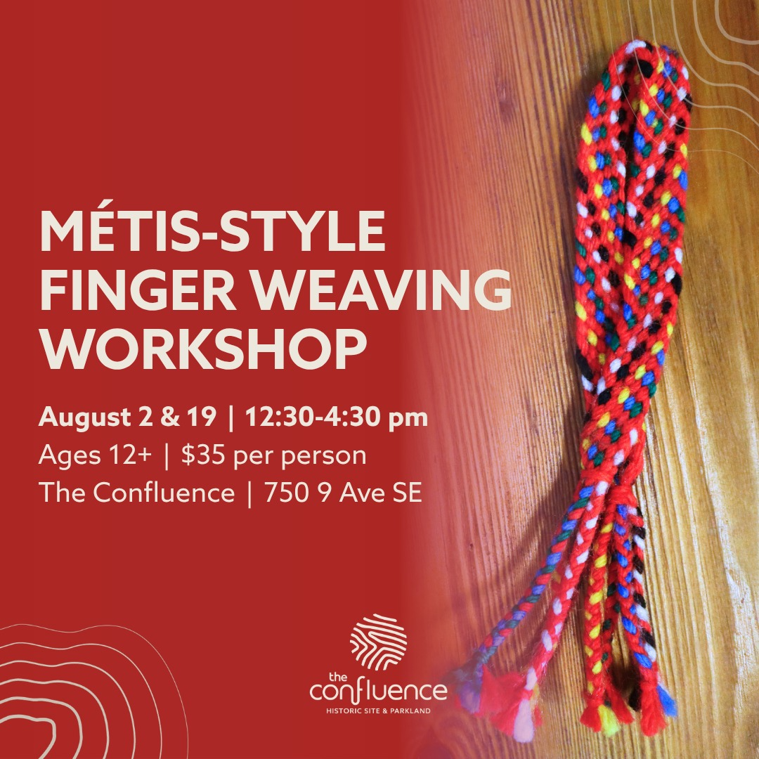 Métis-style Finger Weaving Workshop