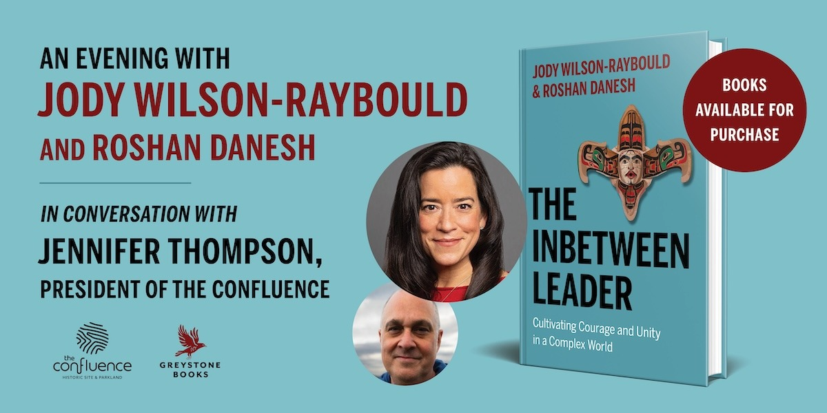Book Tour: An Evening with Jody Wilson-Raybould and Roshan Danesh