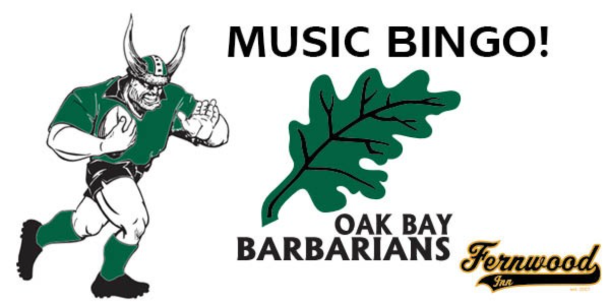 Oak Bay Senior Boys Rugby Music Bingo