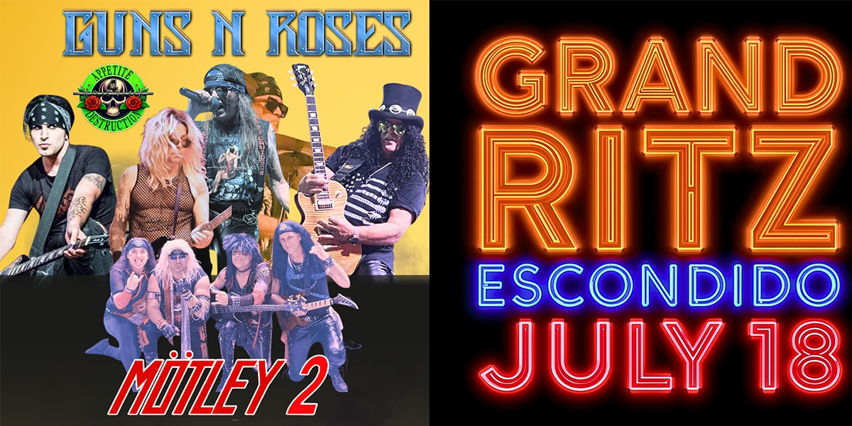 Guns N' Roses & Motley Crue Rock Tribute - The Ultimate 80s Rock