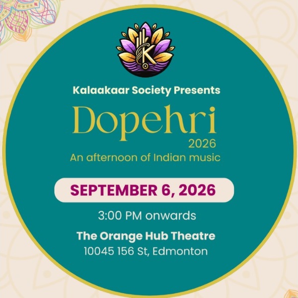 Dopehri 2026 - Kalaakaar Society Edmonton