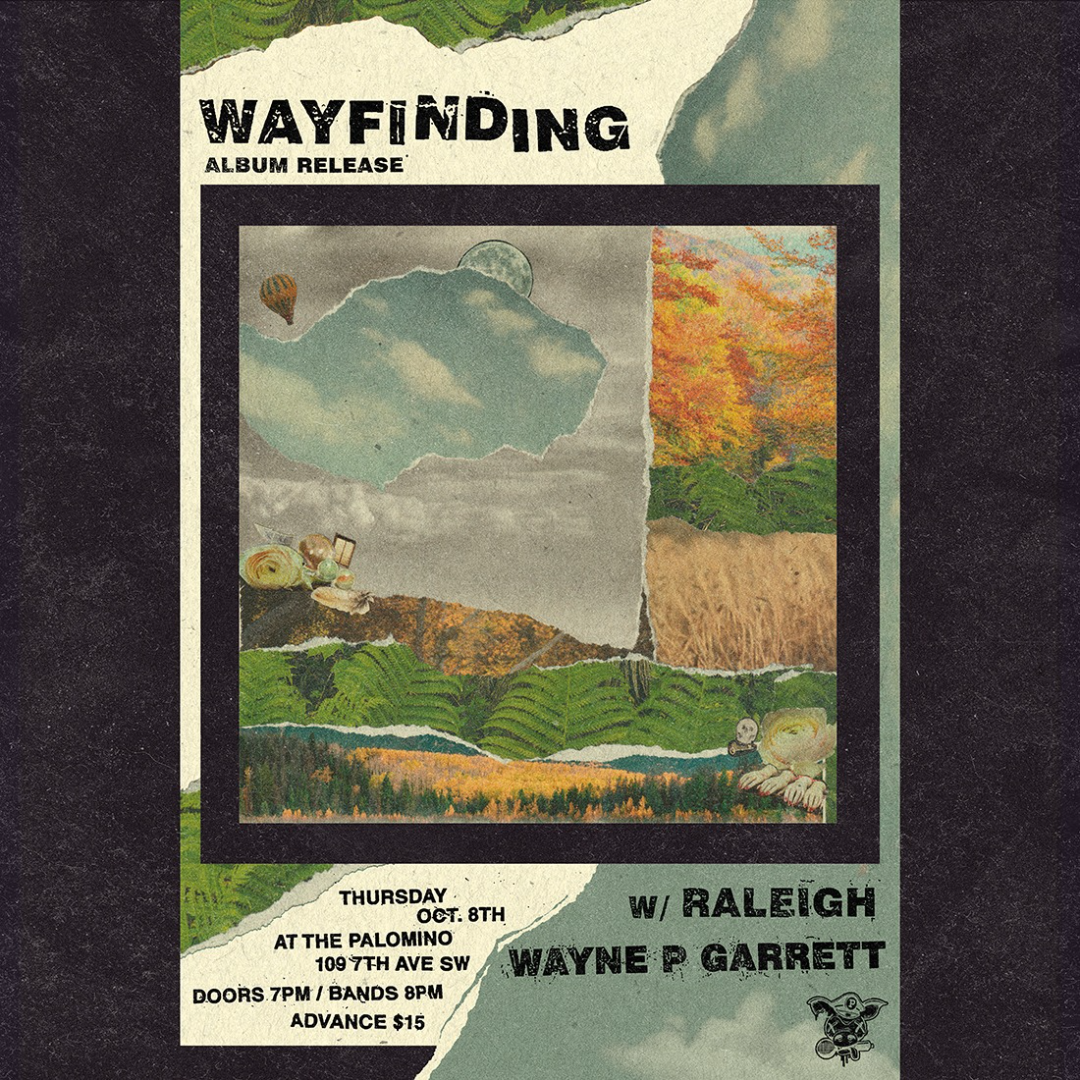 Wayfinding album release with Raleigh and Wayne P Garrett