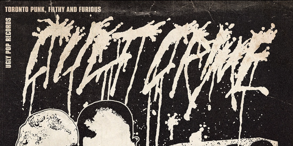 Cult Crime, Brass Lip, Suburban Pagans and Low Blow event artwork from Showpass