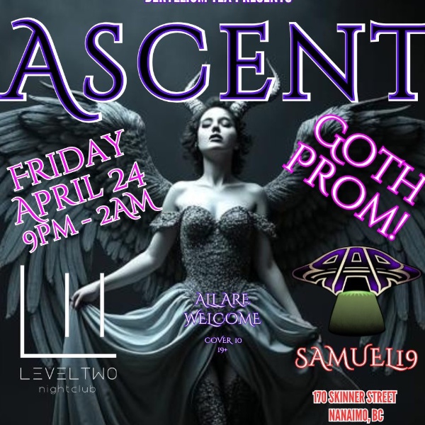 ASCENT GOTH PROM! @ LEVELTWO NIGHTCLUB
