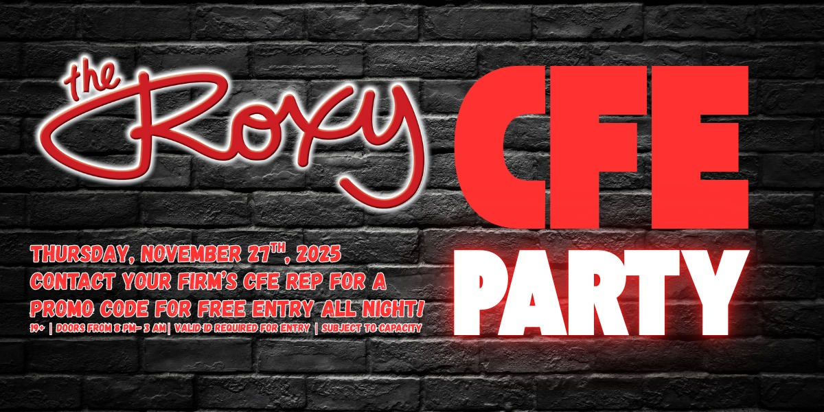 CFE Marks Party 2025 - The Roxy Cabaret - Vancouver - Nov 27