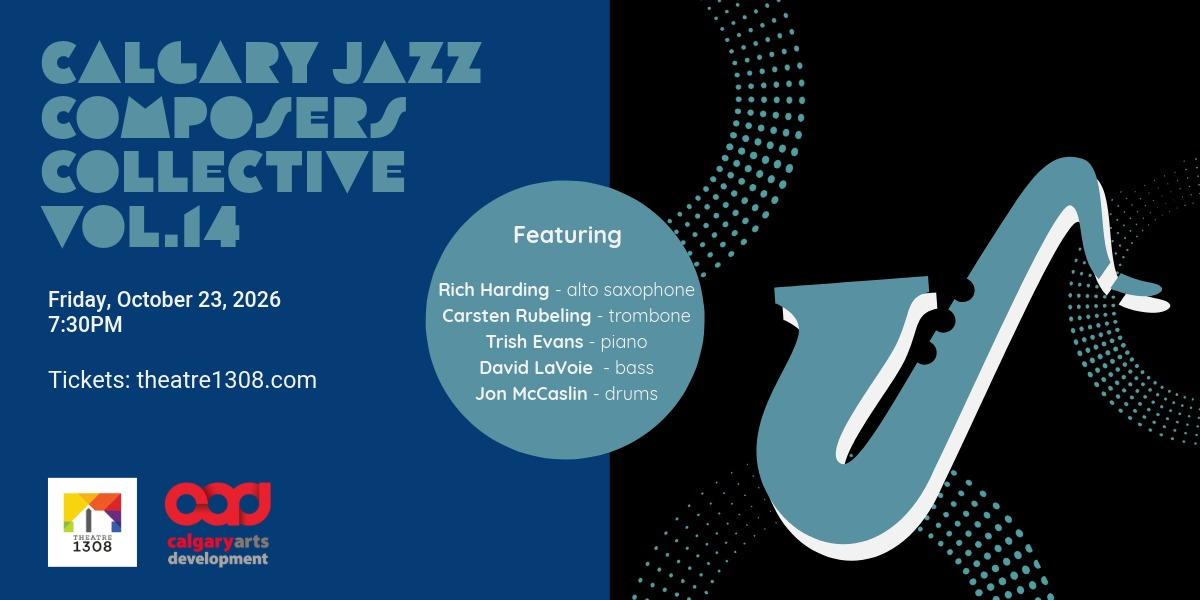 Calgary Jazz Composers Collective, Vol. 14 — official event artwork