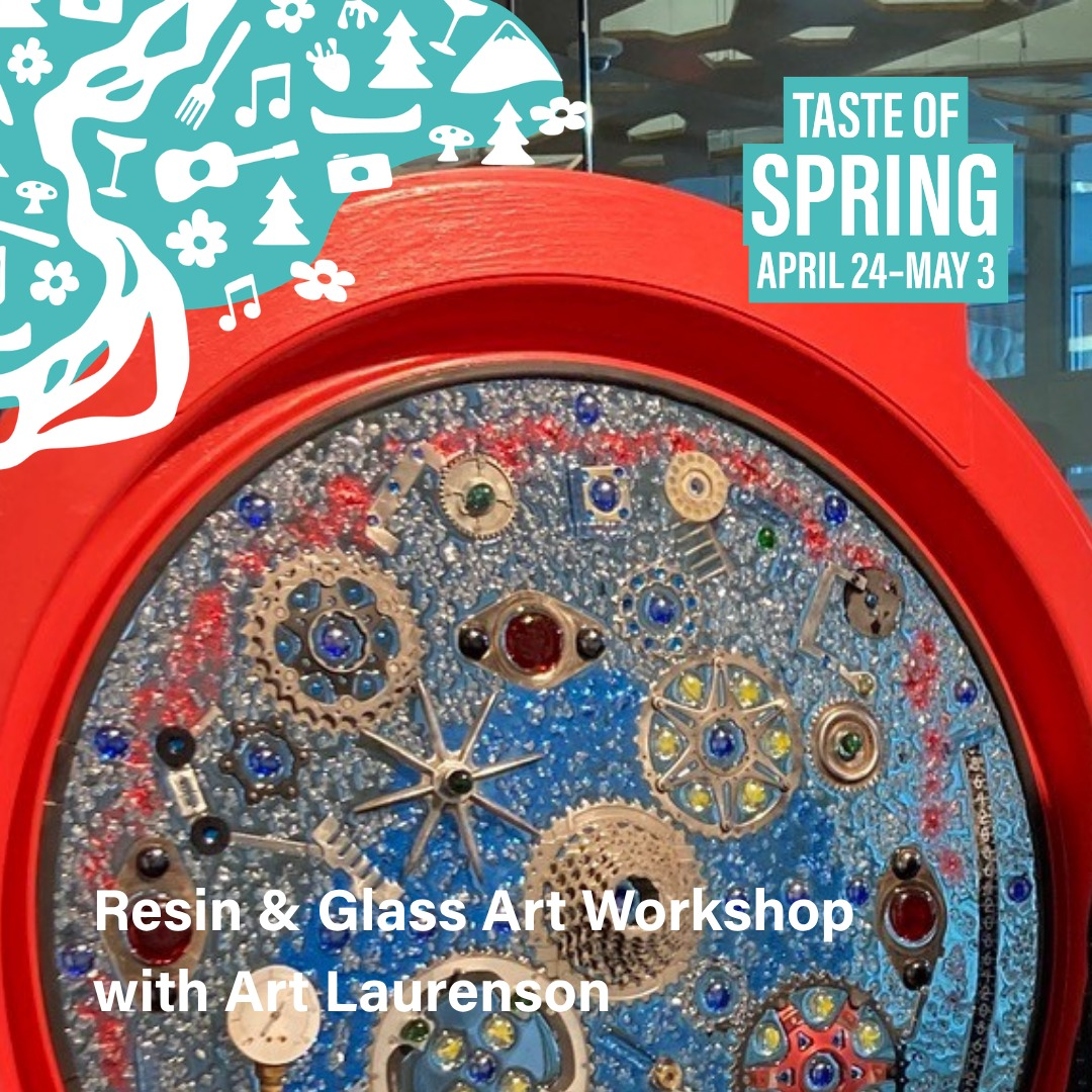 Resin & Glass Art Workshop with Art Laurenson