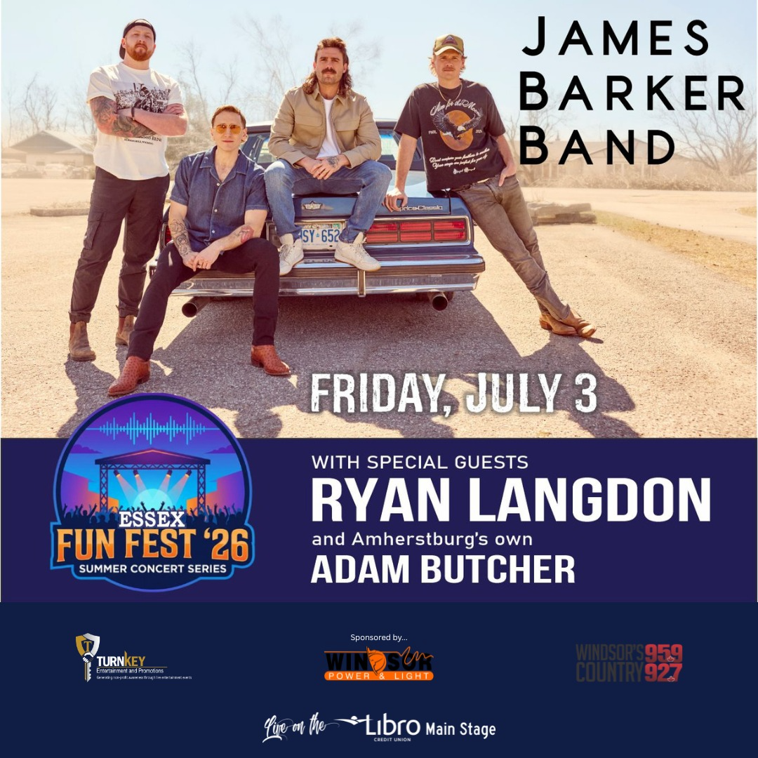 James Barker Band - Essex Fun Fest