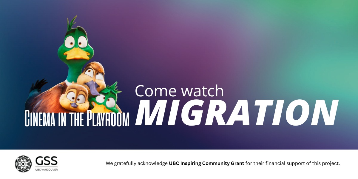 Cinema in the Playroom: Migration (2023)
