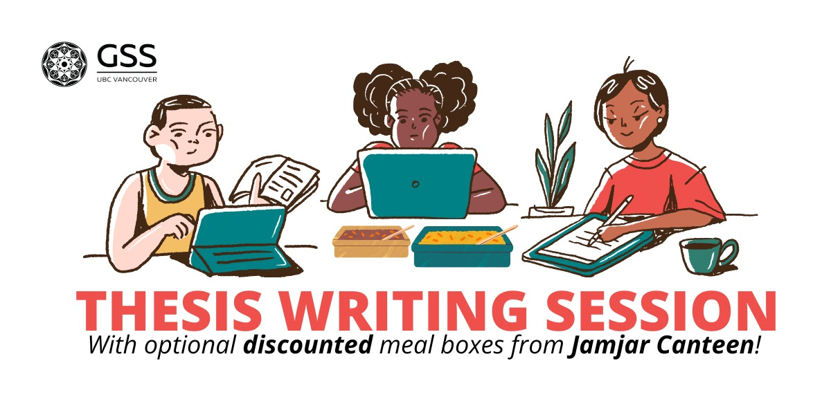 Thesis Writing Workshop X GSS GradsEatWell