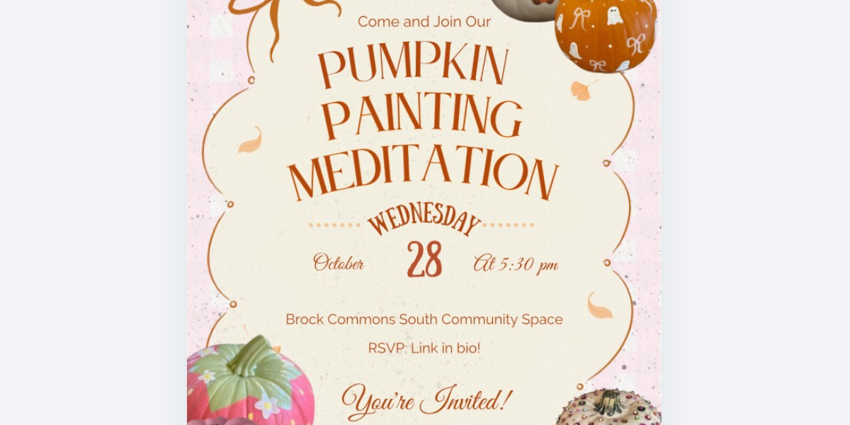 Pumpkin Painting & Meditation 🎃🍂