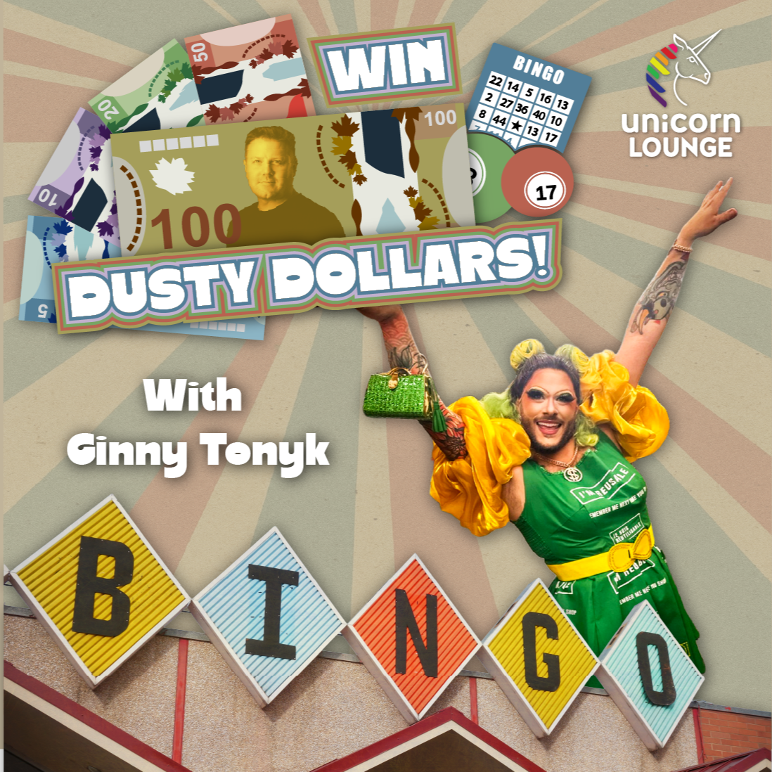 Dusty Dollars Bingo with Ginny Tonyk