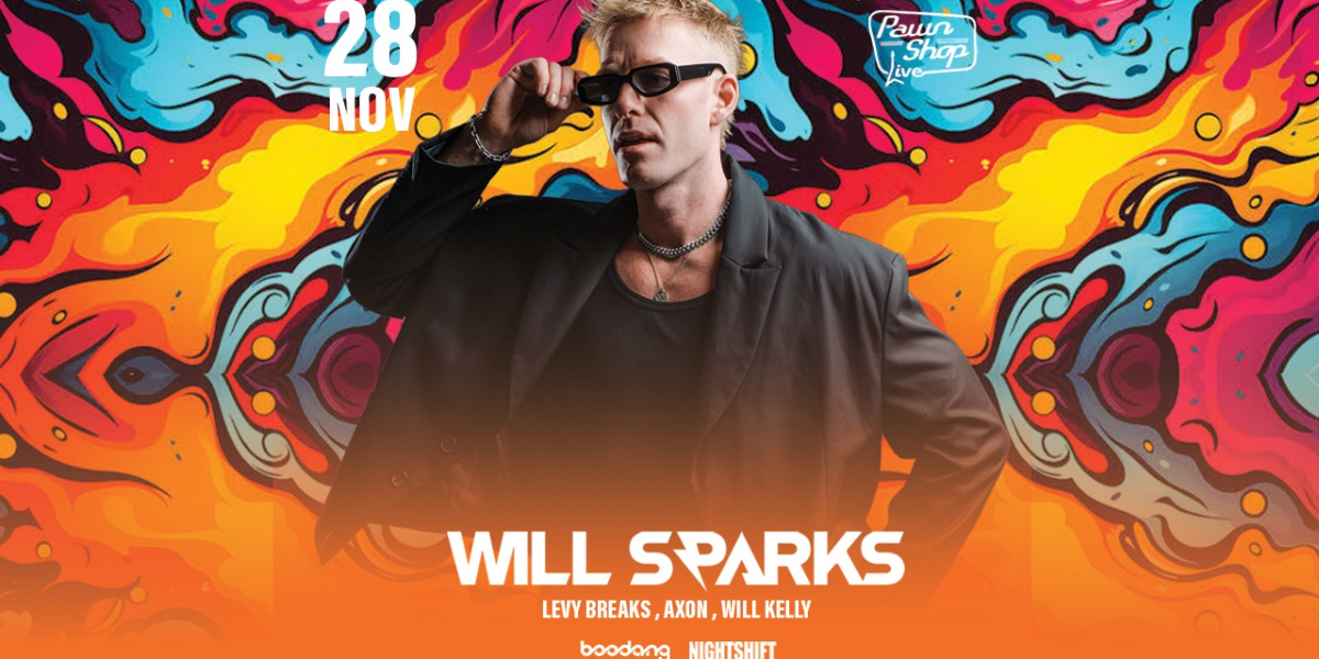 WILL SPARKS event artwork from Showpass