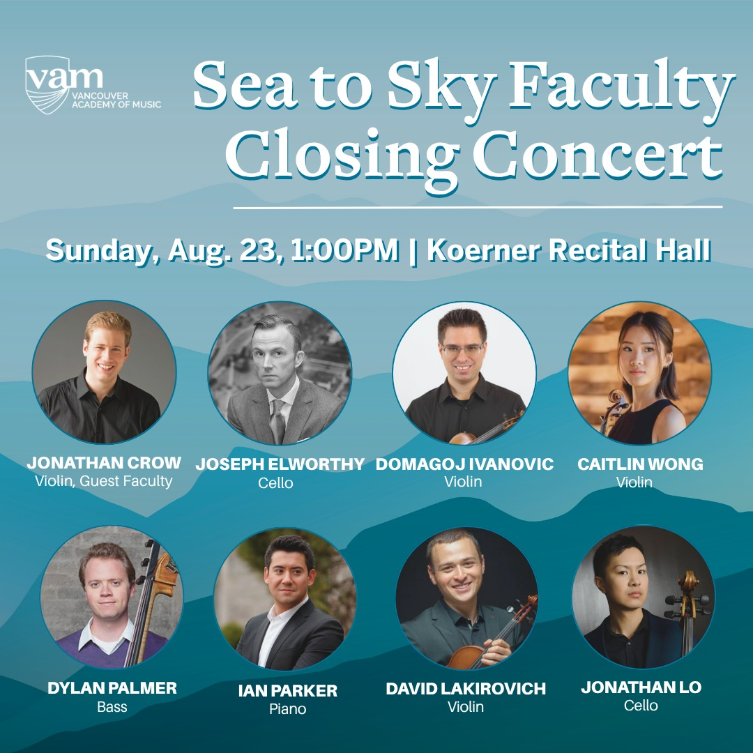2026 VAM Chamberfest: Faculty Closing Concert