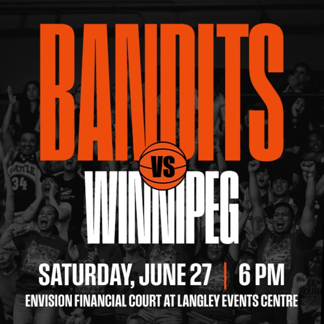 2026 BANDITS HOME GAME 7 VS WINNIPEG "Filipino Heritage Night"