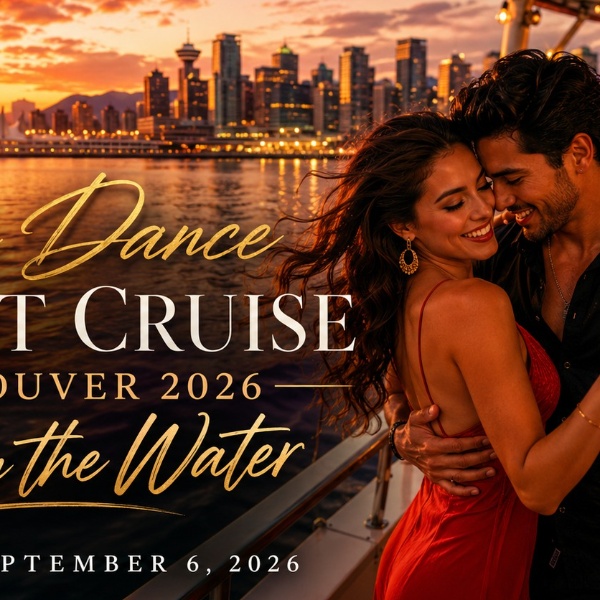 Latin Dance Sunset Cruise Vancouver 2026 | Fiesta on the Water