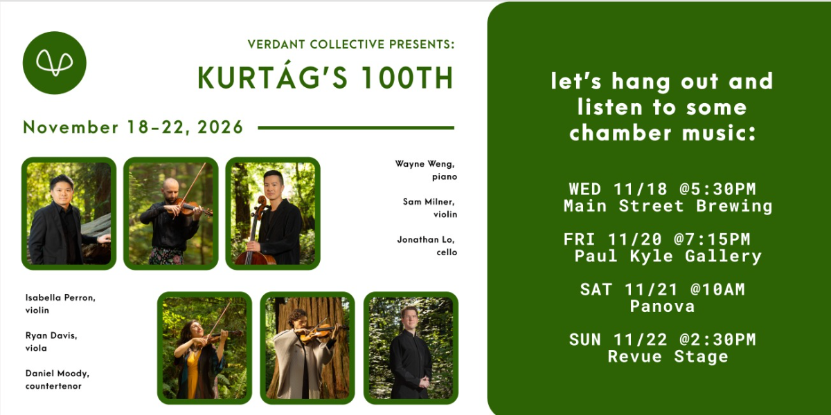 Paul Kyle Gallery x Verdant (Neighbourhood Concert)