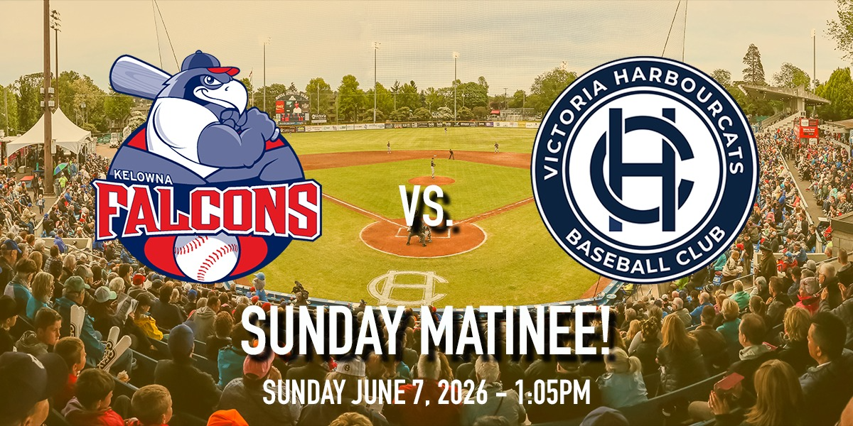 Kelowna Falcons vs. Victoria HarbourCats - SUNDAY MATINEE