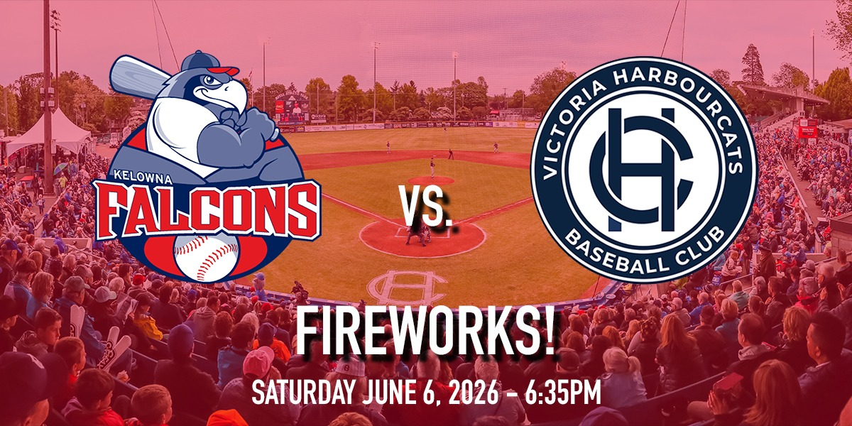 Kelowna Falcons vs. Victoria HarbourCats - FIREWORKS NIGHT!