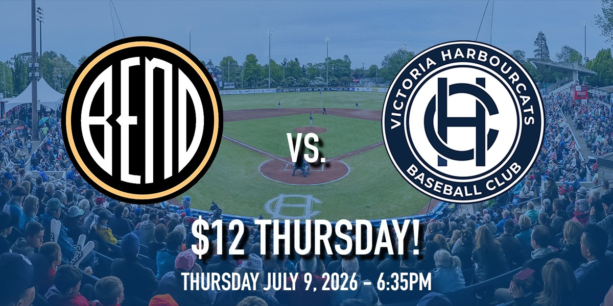 Bend Elks vs. Victoria HarbourCats - $12 THURSDAY!