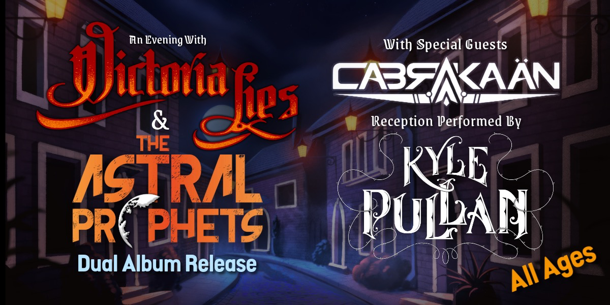 An Evening With event artwork from Showpass