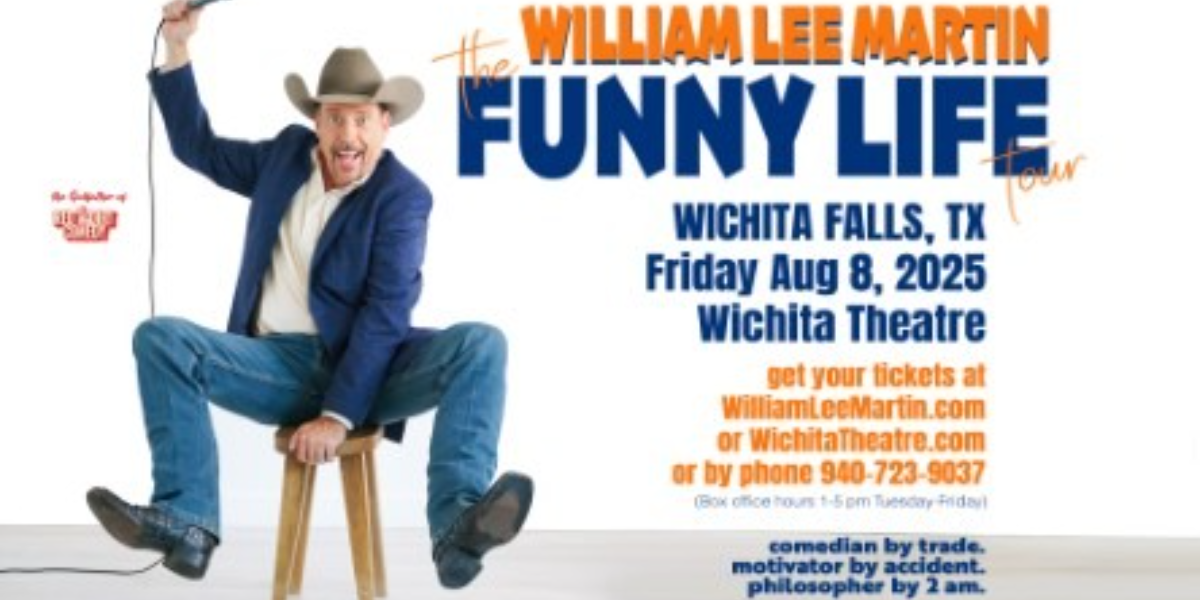 William Lee Martin - The funny life tour!