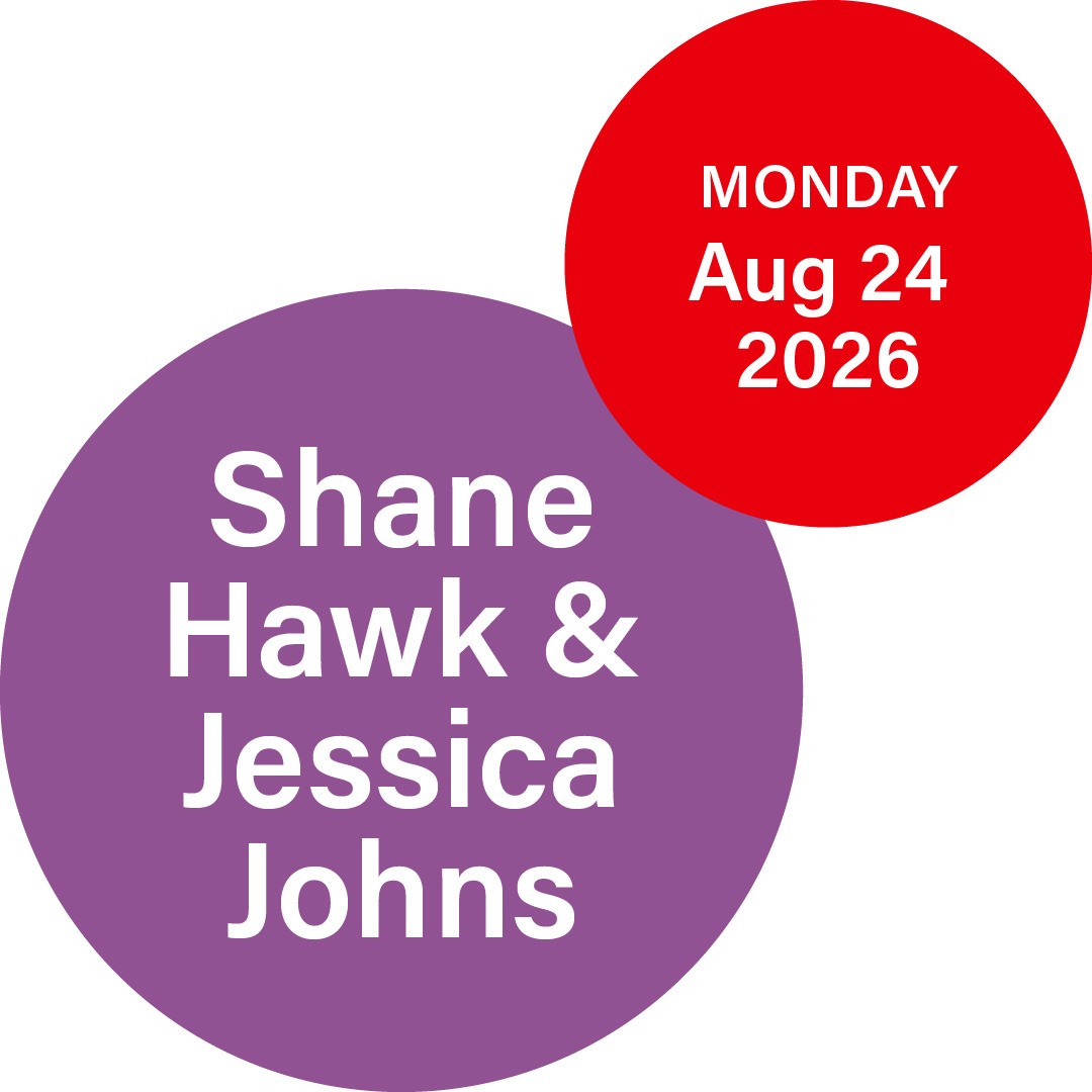 Wordfest presents Shane Hawk & Jessica Johns