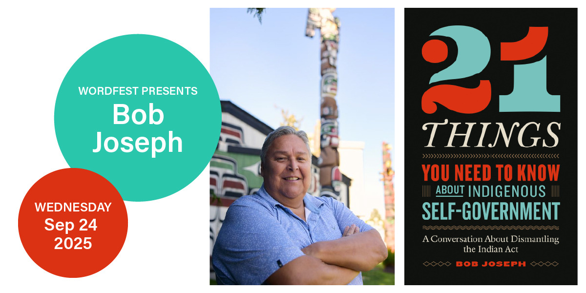 Wordfest presents Bob Joseph