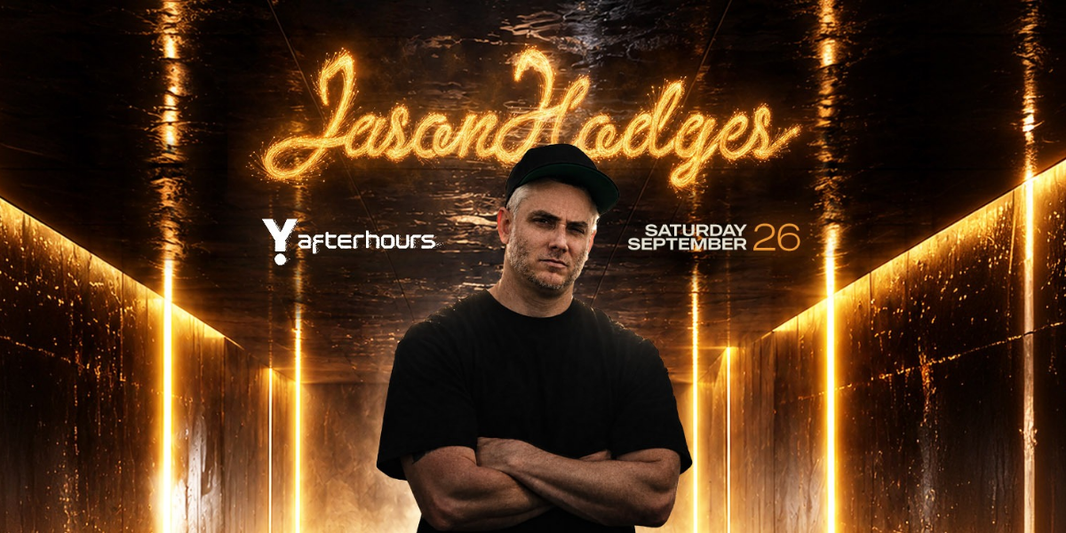 Y Afterhours & The Heather Network: *JASON HODGES* event artwork from Showpass